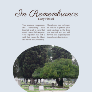 Gary Pitassi Memorial